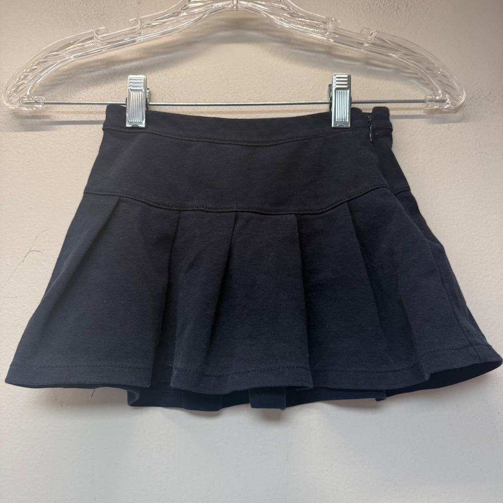 GapKids Pleated Skort Girls XS 4-5 Navy Blue Excellent Preppy School Uniform